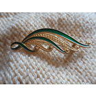 Брошь СССР позолота