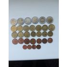 Сборный лот евромонет.