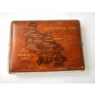 Портсигар WWII . Окупационная зона США..