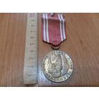 С РУБЛЯ! Медаль Республики Польша. "За заслуги при защите страны"