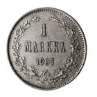 1 марка 1907 года. L. XF/AU.