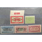 Германия Фискальная MNH** (Налоговый Сбор) Марка - Веймар Рейх, Непочтовая, Подоходный Налог - Гербовая марка