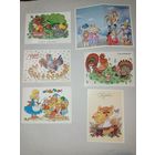 Открытки СССР, худ. Груднина. Не подписаны. Цены в описании