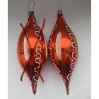 Елочная игрушка сосулька СССР К.3