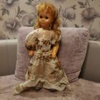 Кукла СССР. Толстый полиэтилен. Из серии "Шагающая"60 см.