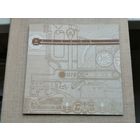 Буклет с рекламной тестовой банкнотой Гознака. Орлов. 2002г. UNC. Экспортный вариант