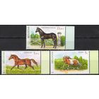 Молдова 2025. Фауна. Лошади. 3 марки (927)