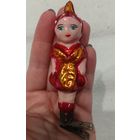 Ёлочные игрушки, стекло. Земляничка из набора Чипалино