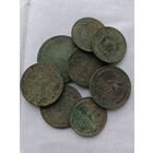 Кучка медных монет ранних советов