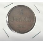 5 пенни 1911 г. С рубля