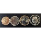 Замбия 2024 набор 4 монеты