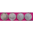 15 копеек 1915,1912,1908,1902г.г.НЕПЛОХОЙ СОХРАН!!!