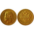 5 рублей 1901 г. ФЗ. Золото. Биткин# 27.