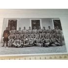Почтовая карточка, фотография с изображением группы солдат, ПМВ.