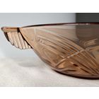 Блюдо ваза для фруктов Huta Niemen J Stolle стекло 26cm