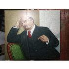 Картина маслом Ленин