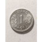 Исландия 1 крона 1980