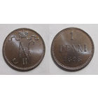 1 пенни 1898 UNC