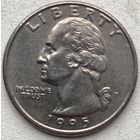 США 25 центов (квотер) 1995 г. P