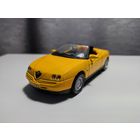 Alfa Romeo Spider V6 1:38 Welly машинка металлическая модель автомобиля коллекционная альфа ромео