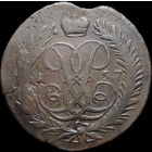 2 копейки 1757, Перечекан! Отличная! С 1 Рубля! Смотрите другие лоты!