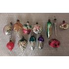 Лот ёлочных игрушек 1 СССР. С РУБЛЯ.