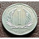 Восточные Карибы 1 цент, 2008    ( 2-1-7 )