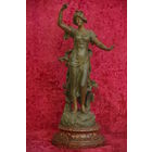 Статуэтка Франция ( выпускались такие и подобные с 19 века до 1917 г ), шпиатр  36 см