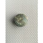 Пуговица, запонка олово с рубля!