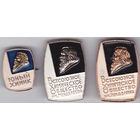 Членские значки: "Всесоюзное химическое общество" и "Юный химик".