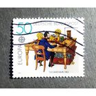 Марка Германия 1979 год История почты