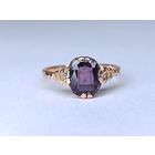 Золотое кольцо СССР. Александрит. Размер 19 мм. С рубля