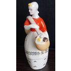 Девушка с коромыслом ( девушка с грибами )