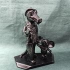 Старт с 1 Рубля !!! Саюзмультфильм Статуэтка силумин Чебурашка и крокодил Гена !!!