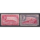 1.BrK. Великобритания. Колонии. Гибралтар. Георг VI. 1938/42 гг. Mi. ##109B/112D.