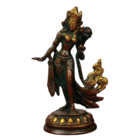 Статуэтка Богиня Тара Бронза Индия
