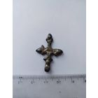 С рубля!старинный серебряный крест времён киевской Руси