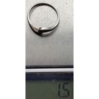 Кольцо серебро 925