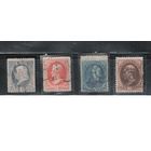 США-1879, (Скотт.182-187), гаш. , Стандарт, Президенты,