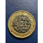 Великобритания 1 фунт 2016