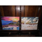 Картины 2 шт.Х/М.Н/Х.С рубля.