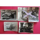Фото "Авто и мото", 3 шт., 1940-1950-е гг.