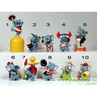 Полная коллекционная серия фигурок от киндер-сюрприз _"ЦЫРКОВЫЕ СЛОНЫ"_Funny Fanten Stars in der Manege (1998)_!