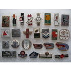 Виды спорта, цена за 1 шт., на выбор.