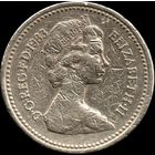 Великобритания 1 фунт 1983 г. КМ#933 (4-5)