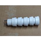 Переходник евро Веллконт 220В/16А, 5 штук