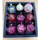 Елочные игрушки шар СССР цена за все К.24