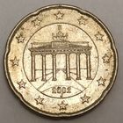 Германия 20 евроцентов, 2002 "J" (1-7-95)