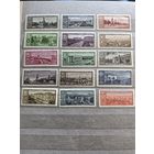 Чистые марки СССР 1958 год(Столицы ССР)