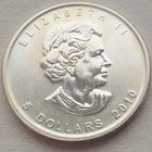1 oz Серебро, Канада 2010г.